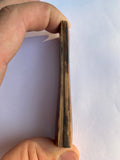 93 à 92 x 22,5 x 5 à 3,5 mm